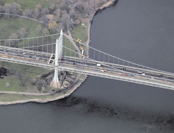 Harlem River Bridges - Triborough Bridge: randal and ward island- triborough bridge
